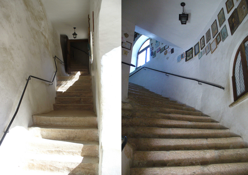 Scala interna del satuario